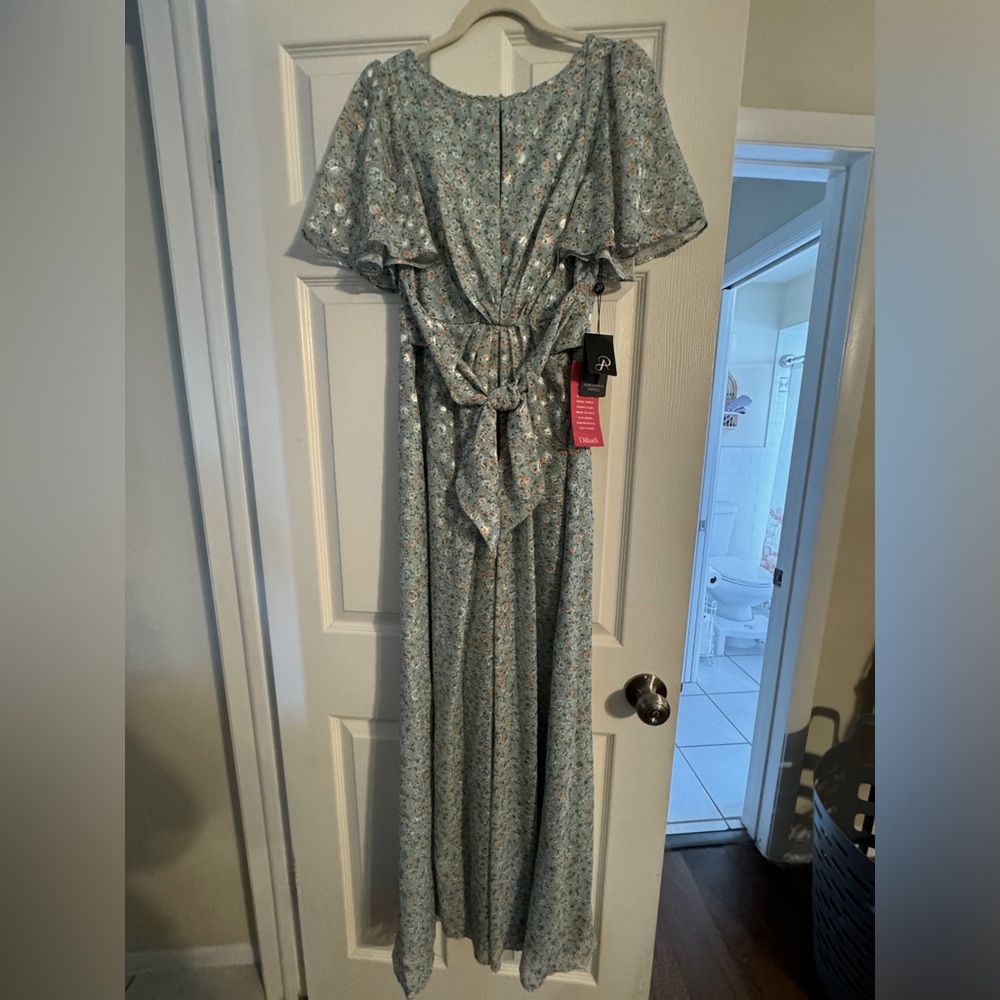 Adrianna Papell Floral Maxi Dress